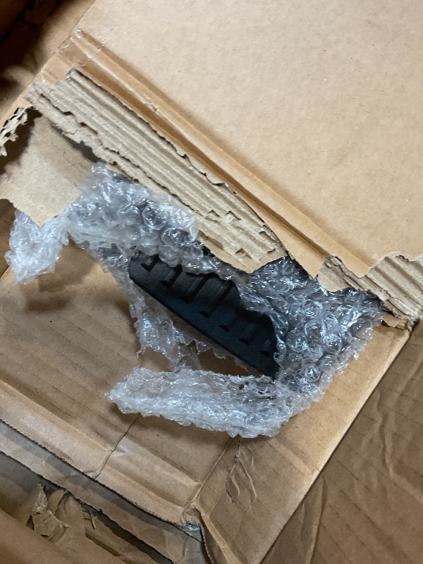 Photo 1 of **MISSING HARDWARE**Rough Country Power Running Boards with LED Step Lights for Ram 1500, Crew Cab (2009-2018) - Dual Motor Electric Powerstep Board & Retractable Truck Steps