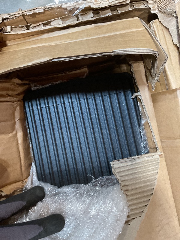 Photo 1 of **MISSING HARDWARE**Rough Country Power Running Boards with LED Step Lights for Ram 1500, Crew Cab (2009-2018) - Dual Motor Electric Powerstep Board & Retractable Truck Steps