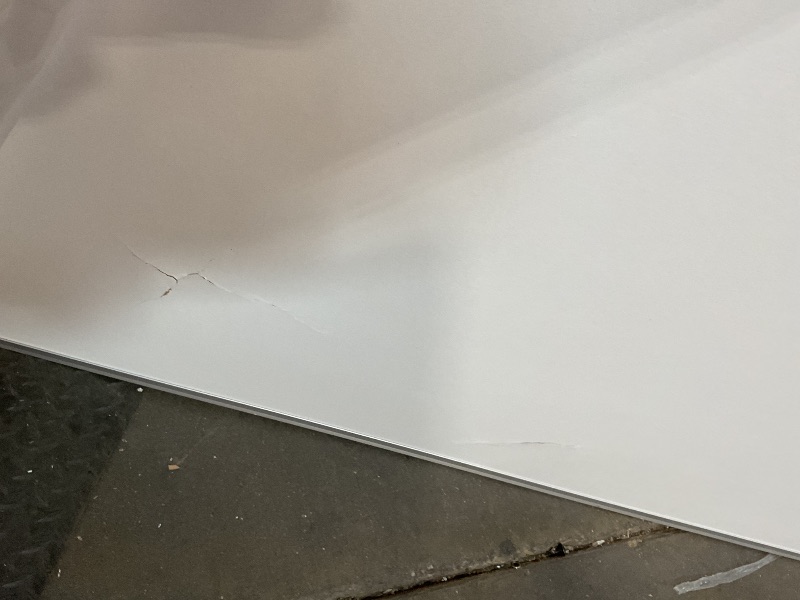 Photo 1 of **2 MINOR DENT**VIZ-PRO Large Cork Bulletin Board, 60 X 48 Inches, Wall-Mounted Corkboard with Silver Aluminium Frame for School, Office, and Home 5' X 4'