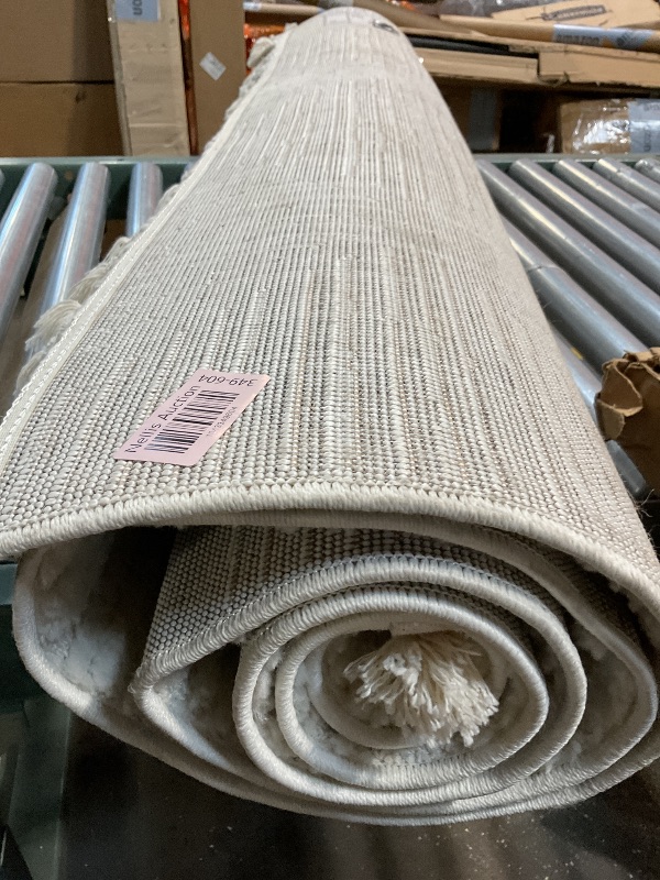 Photo 1 of **MINOR DIRT FROM TRANSPORT **White rug