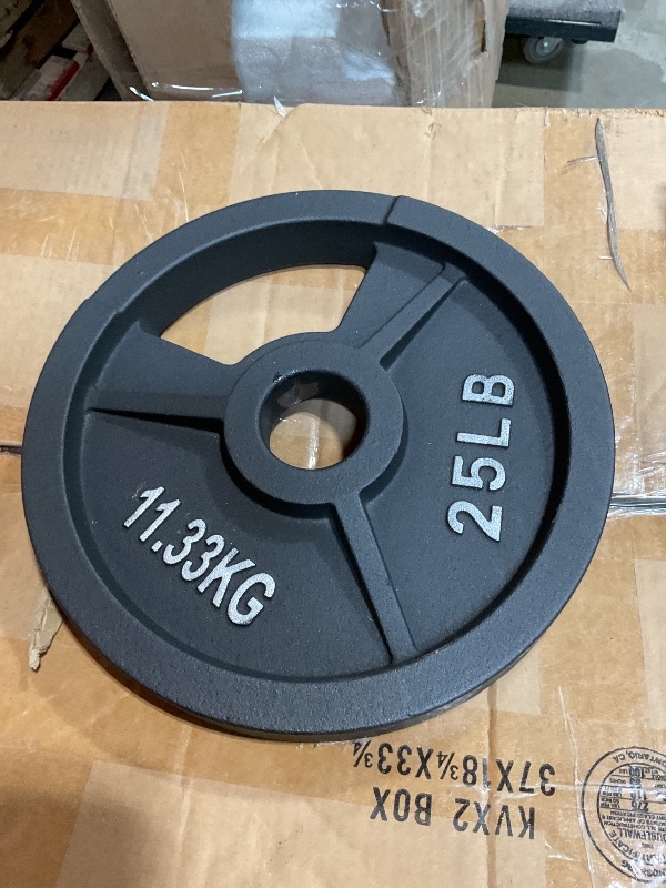 Photo 1 of 25 lb metal weight