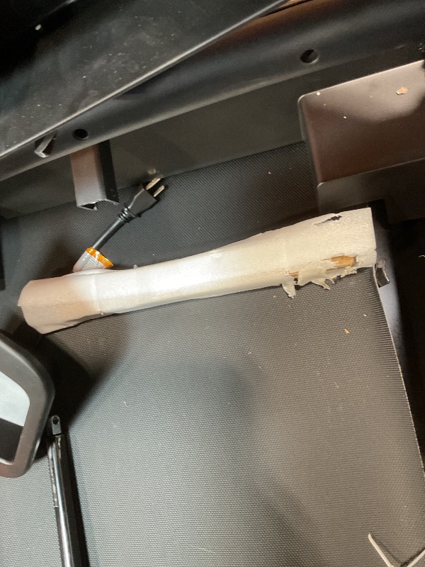 Photo 1 of **SELLING FOR PARTS AS PARTIAL SET. ASSEMBLY REQUIRED. FOLD ON TRACK. SCRAPES, SCUFFS AND DIRT FROM TRANSPORT **NordicTrack T 6.5 S; Treadmill for Running and Walking with 5” Display and SpaceSaver Design