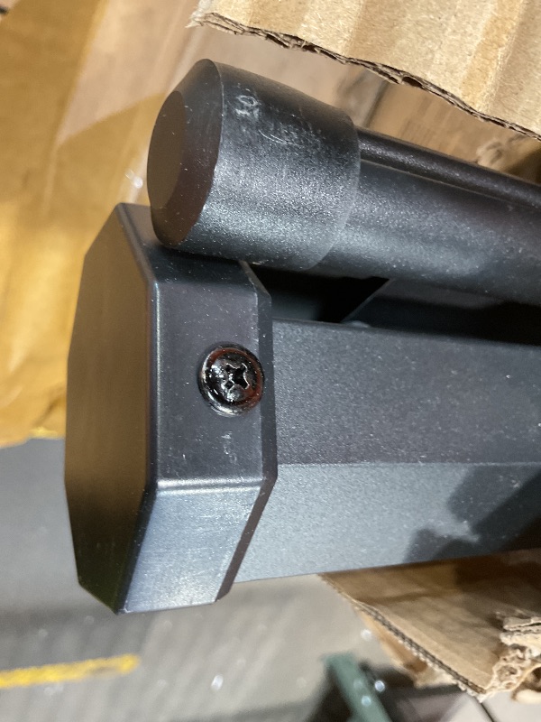 Photo 1 of **MINOR SCRATCHES ON ONE END**Pyle Projector Screen with Stand - 100-Inch Floor Standing Portable Fold-Out Rollup Matte for Projection, Includes Tripod, Great for Indoor/Outdoor Presentation, Quick Assembly