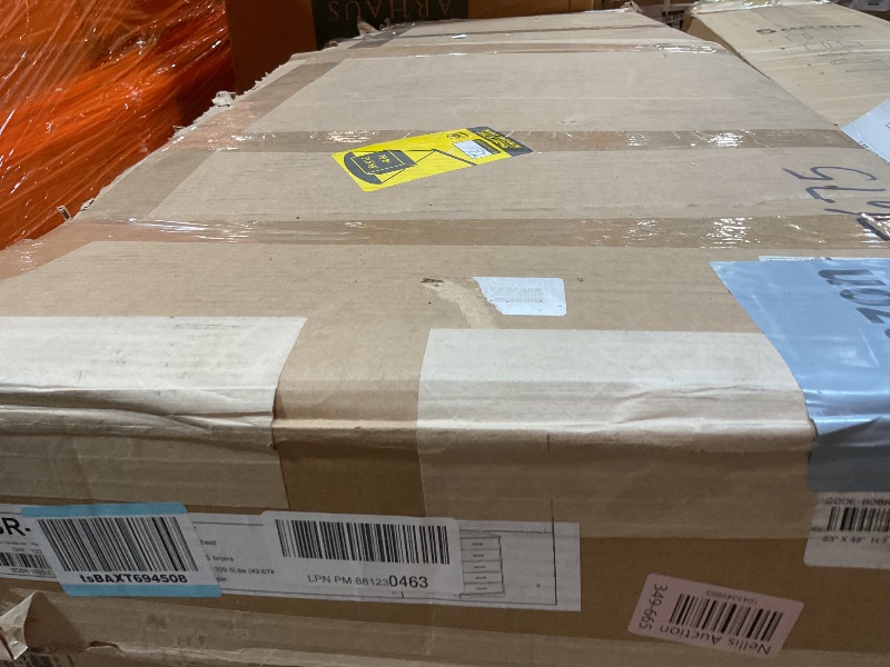 Photo 1 of **MAJOR DAMAGE. SELLING FOR PARTS AS PART SET**Prepac Rustic Ridge Farmhouse Dresser, Black Dresser for Bedroom, Chest of Drawers with 5 Drawers 18.5" D x 27.5" W x 43.5" H, BBDR-1605-1