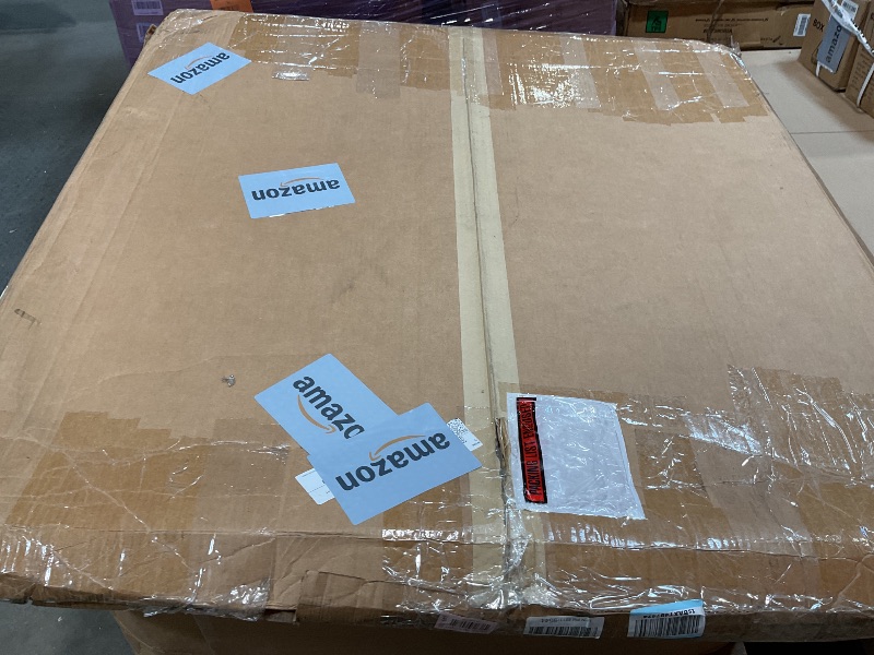 Photo 1 of **SELLING FOR PART AS PARTIAL SET. TABLETOP ONLY. NO LEGSDAMAGE TO TWO CORNERS**Correll 48" Square Classroom Activity Table, Height Adjustable (19"-29") Savannah Sand Top, Black Edge, Durable High Pressure Laminate, Silver/Chrome Legs, School Furniture, M