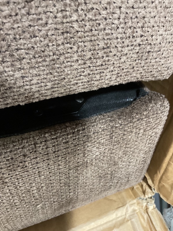 Photo 1 of ***POSSIBLE PARTIAL SET*** COLAMY Futon Sofa Bed-Fabric Small Couch, Lounge Convertible with 2 Cup Holders, Removable Soft Armrest, Adjustable Backrest for Dorm/Bedroom/College