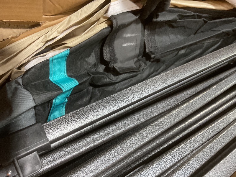 Photo 1 of **MINOR USE WEAR**COBIZI 10x30 Pop Up Canopy with 8 Sidewall,Heavy Duty UPF 50+ All Season Wind Waterproof Commercial Outdoor Wedding Party Tents for Parties Canopy Gazebo with Roller Bag(10 x 30 ft Khaki)