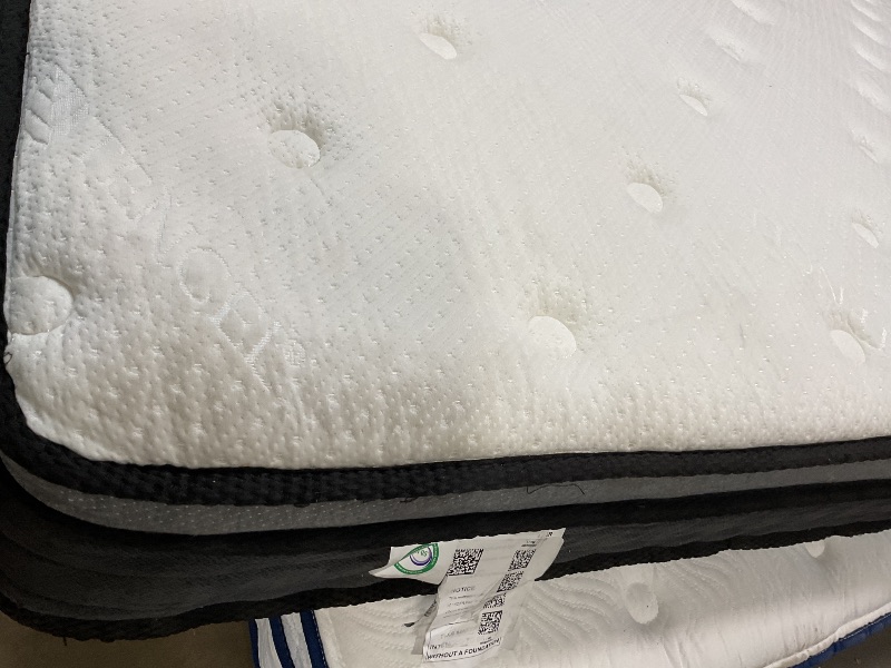 Photo 1 of **DIRT AND TEAR DAMAGE FROM TRANSPORT**Mubulily queen size mattress