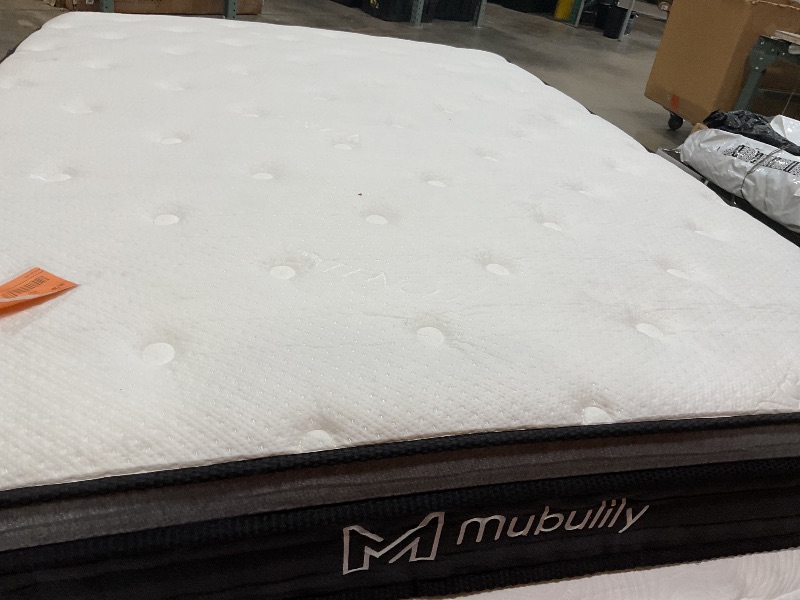 Photo 1 of **DIRT AND TEAR DAMAGE FROM TRANSPORT**Mubulily queen size mattress