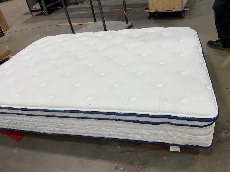 Photo 1 of **DIRT FROM TRANSPORT **Queen size mattress boxspring, hybrid