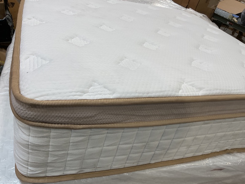 Photo 1 of **DIRTY FROM TRANSPORT **78*81 hybrid mattress