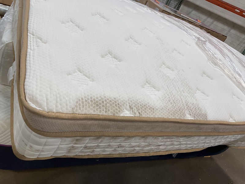 Photo 1 of **DIRTY FROM TRANSPORT **78*81 hybrid mattress