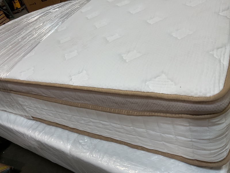 Photo 1 of **DIRTY FROM TRANSPORT **78*81 hybrid mattress