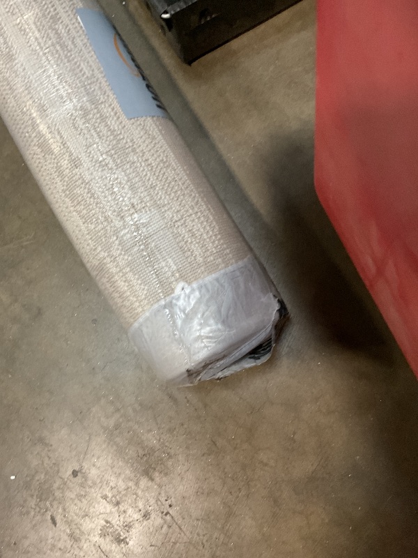 Photo 1 of **SCRATCHES AND DIRT FROM TRANSPORT **JONATHAN Y Khalil Modern Berber Stripe Gray/Cream Indoor Area Rug, 8x10, Contemporary, Bohemian, Easy-Cleaning for Living Room, Bedroom, Kitchen, Pet Friendly, Non-Shedding (MOH207G-8)