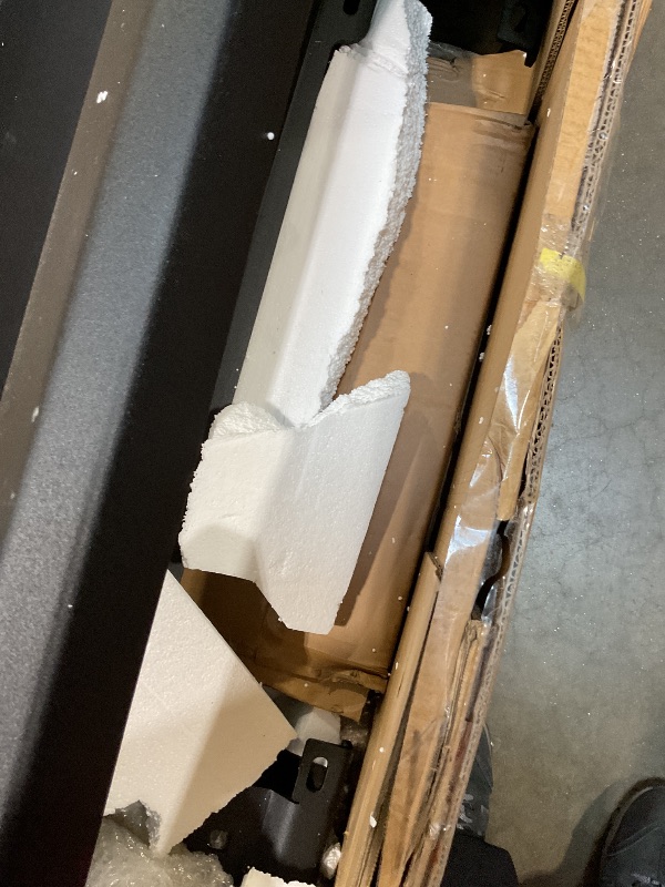 Photo 1 of **SCUFFS FROM TRANSPORT **YHTAUTO Bull Bar Push Bar with Skid Plate Light Mount Fit Ford Models, F-150 2018 2019 2020, Heavy Duty Steel Brush Guard for Truck Front Bumper Textured Black Off Road Accessories