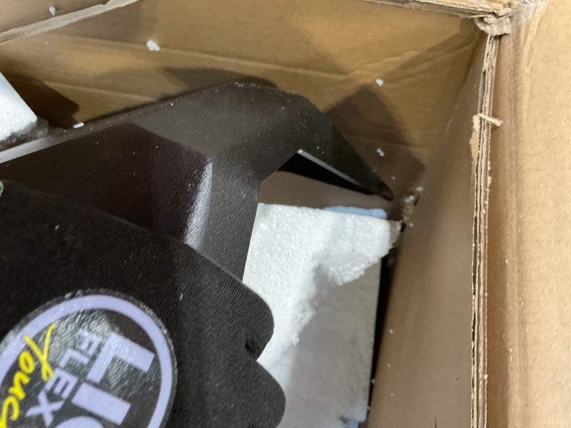 Photo 1 of **SCUFFS FROM TRANSPORT **YHTAUTO Bull Bar Push Bar with Skid Plate Light Mount Fit Ford Models, F-150 2018 2019 2020, Heavy Duty Steel Brush Guard for Truck Front Bumper Textured Black Off Road Accessories