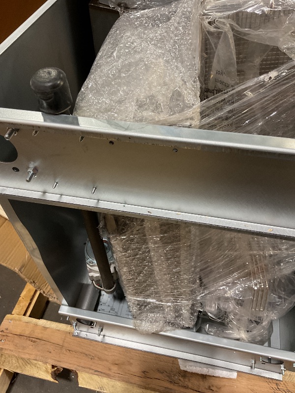 Photo 1 of **MINOR BEND AT BACK**Backychu Commercial Deep Fryer -5-Burner Liquid Propane Fryer CSA, 75-100 lbs Capacity, 150,000 BTU/h Adjustable Thermostat 200°F-400°F, Stainless Steel Gas Liquid Propane Deep Fryer for Restaurants