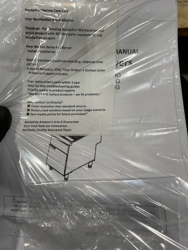 Photo 1 of **MINOR BEND AT BACK**Backychu Commercial Deep Fryer -5-Burner Liquid Propane Fryer CSA, 75-100 lbs Capacity, 150,000 BTU/h Adjustable Thermostat 200°F-400°F, Stainless Steel Gas Liquid Propane Deep Fryer for Restaurants