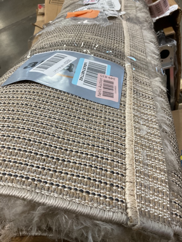 Photo 1 of **DIRTY FROM TRANSPORT **Loloi Angela Rose Amira Collection, Khaki & Ivory, 5'-3" x 7'-6" Area Rug – Extra Plush Moroccan Rugs for Living Room Bedroom Entryway & Hallway No Shed High Traffic Area Home Decor Rug