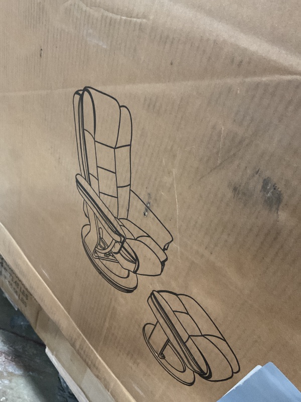 Photo 1 of **SELLING FOR PARTS AS PARTIAL SET. MISSING BASE PIECE FOR OTTOMAN**Swivel recliner