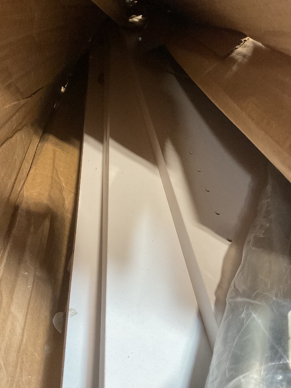 Photo 1 of **SELLING FOR PARTS**Box of Cabinet or shelf parts.