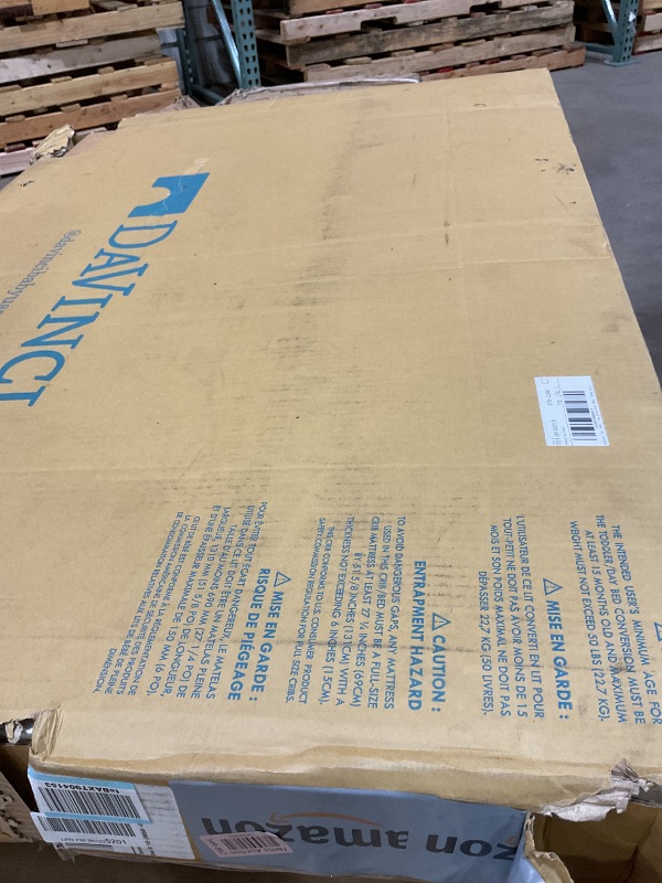 Photo 1 of ***FOR PARTS ONLY HAS DAMAGED ASSEMBLY PIECES*** DaVinci Margot 4-in-1 Convertible Crib in Honey GREENGUARD Gold Certified