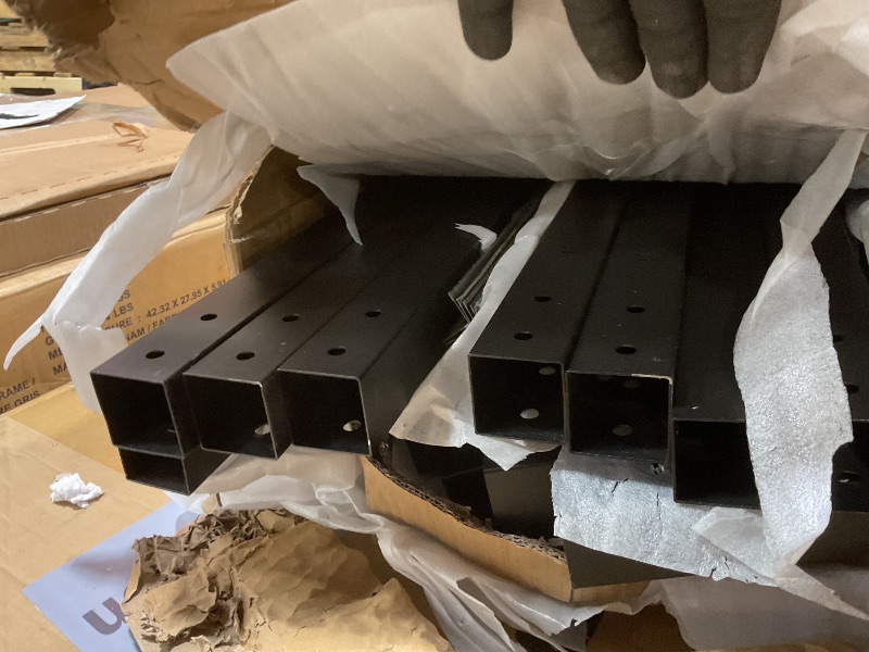 Photo 1 of **SELLING FOR PARTS AS PARTIAL SET. ONE BOX OF THREE**12'x20' Heavy Duty Metal Carport, Outdoor Garage Car Shelter Shade with Heavier Frame, Galvanized Roof for Car and Boats, Grey