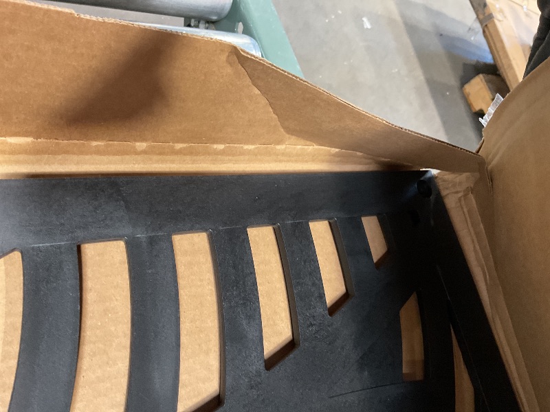 Photo 1 of 2'x4' Sanibel Decorative Screen, Black