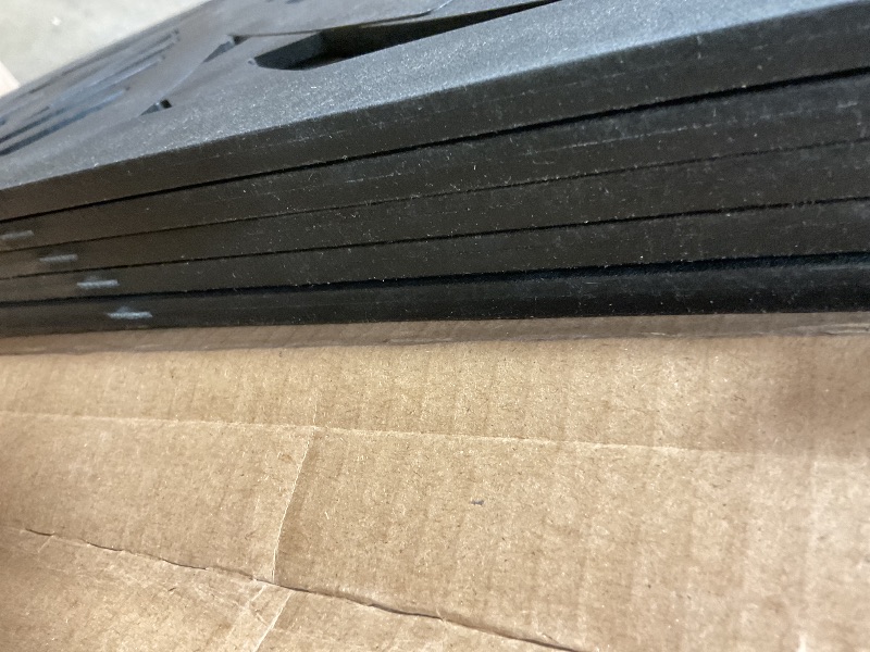 Photo 1 of **5 TOTAL**2'x4' Sanibel Decorative Screen, Black