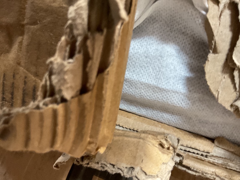 Photo 1 of **2 OF 3 BOXES. SELLING FOR PARTS AS PARTIAL SET **83-inch L-Shaped Pull Out Sleeper Couch Bed, Modern Linen Tufted Upholstered Reversible Sleeper Sectional Sofa L-Shaped Corner Sectional Convertible Pull Out Sofabed W/Storage Chaise and Square Arms