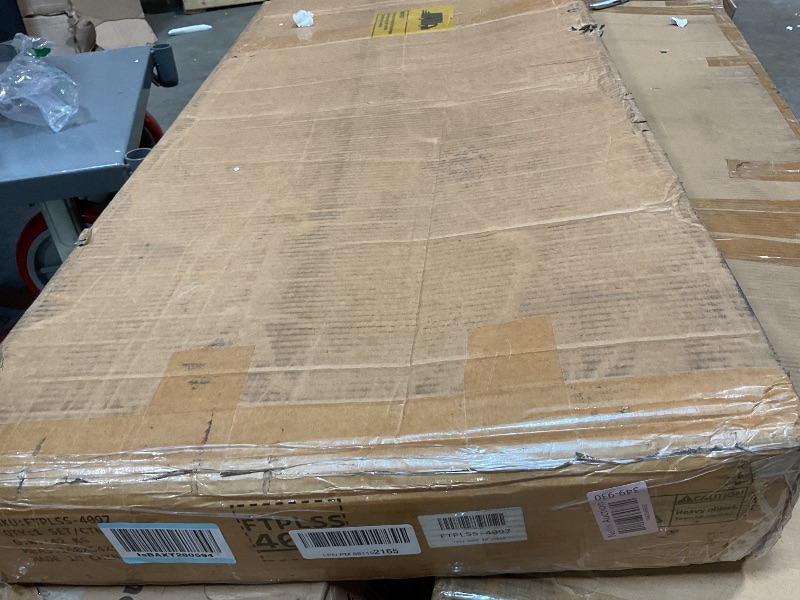 Photo 1 of *SELLING FOR PARTS AS PARTIAL SET. ONE BOX OF TWO**DWVO 9x4 FT Outdoor Storage Shed with Acrylic Windows, Utility Tool Shed Metal Storage Garden Shed with Door & Lock for Bike Storage, Waterproof Trash Shed for Backyard Garden Patio, Dark Dray