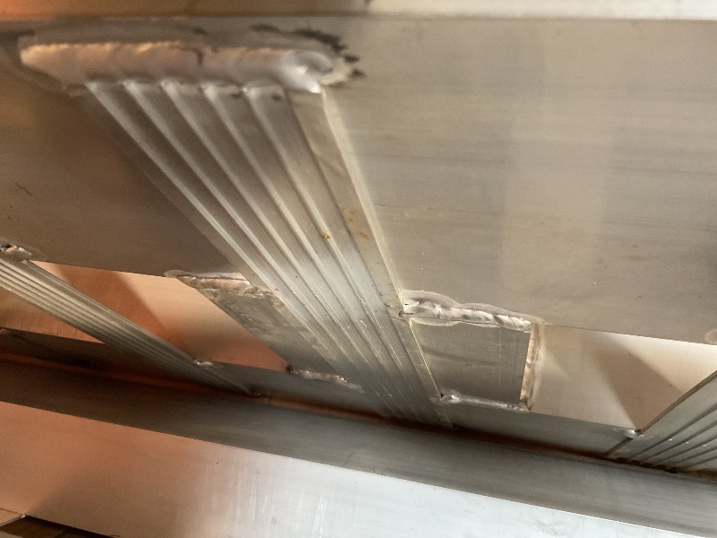 Photo 1 of **DIRT AND SCRATCHES **GarveeTech 94"x 15"Aluminum Trailer Ramps, 6000 Lbs Capacity Heavy-Duty Loading Ramps with Top Hook Attaching End, Universal Alu Loading Ramp for Truck Auto,Tractor,Motorcycle, Lawn Mower