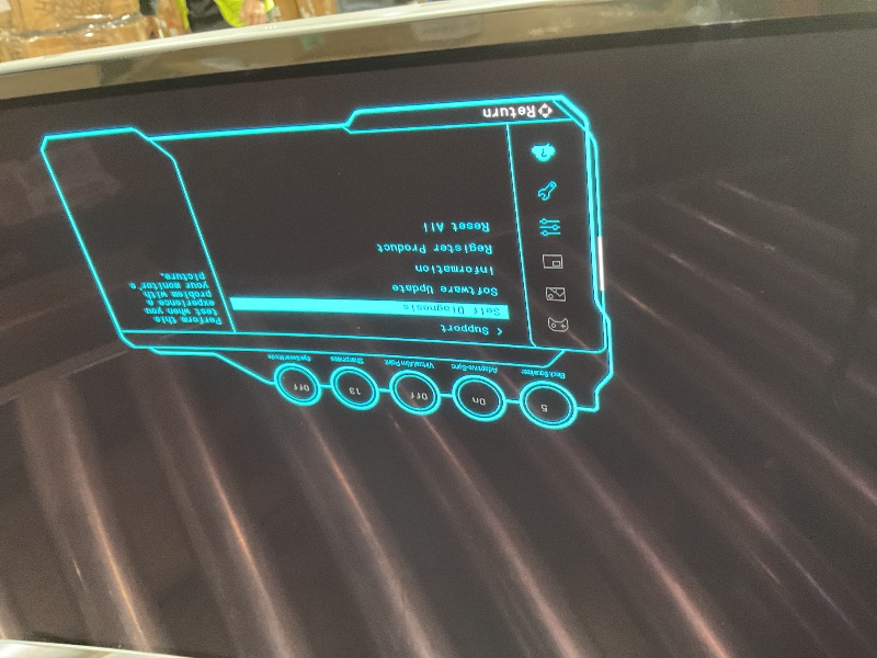 Photo 1 of **LARGE SCUFFS**Samsung 49" Odyssey OLED G9 (G91SD) Dual QHD QD-OLED G-Sync Compatible Curved Gaming Monitor, 144Hz, 0.03ms, AMD FreeSync Premium Pro, Ergonomic Stand, 3 Year Warranty, LS49DG910SNXZA, 2024