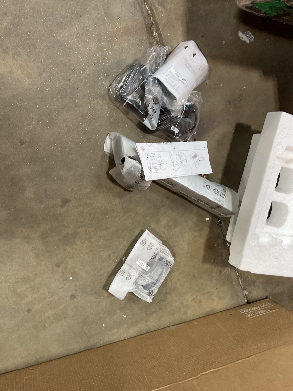 Photo 1 of **DOESN'T POWER ON HAS DAMAGE IN ONE OF THE CORNERS (LOOKS LIKE IT WAS DROPPED** Samsung 49" Odyssey OLED (G93SC) Series Curved Gaming Monitor w QD-OLED