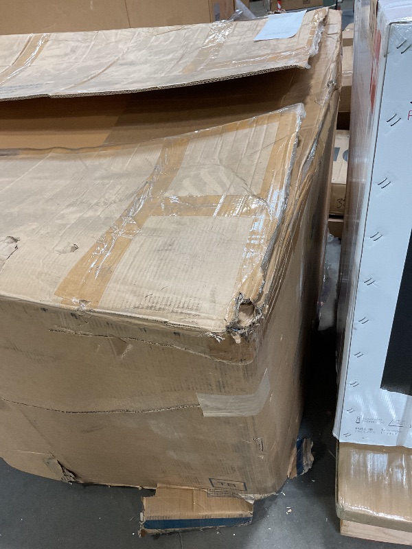 Photo 1 of **WILL NEED TRUCK FOR PICKUP**Serta Hanson Modern Farmhouse Convertible Sofa with Queen Size Sleeper, Linen Fabric