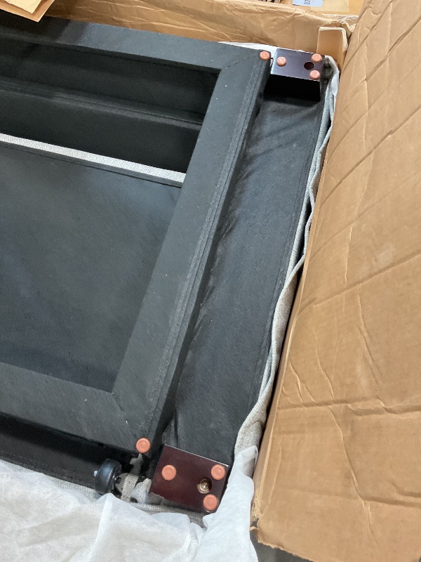 Photo 1 of **WILL NEED TRUCK FOR PICKUP**Serta Hanson Modern Farmhouse Convertible Sofa with Queen Size Sleeper, Linen Fabric