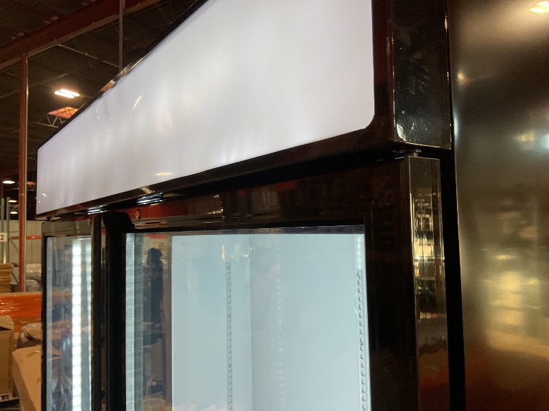 Photo 1 of **DIRT, SCRATCHES AND DENTS FROM TRANSPORT **BINGERMA Commercial Merchandiser Display Refrigerator 40 Cu.ft. with 2 Glass Doors ETL Drink Cooler Beverage Fridge for Bars,Restaurants, Convenience Stores, Supermarkets and Offices