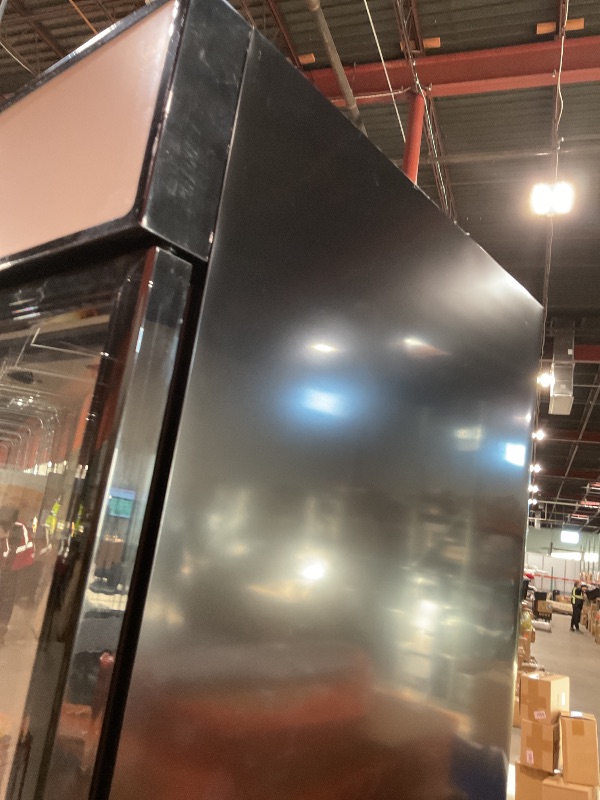 Photo 1 of **DIRT, SCRATCHES AND DENTS FROM TRANSPORT **BINGERMA Commercial Merchandiser Display Refrigerator 40 Cu.ft. with 2 Glass Doors ETL Drink Cooler Beverage Fridge for Bars,Restaurants, Convenience Stores, Supermarkets and Offices