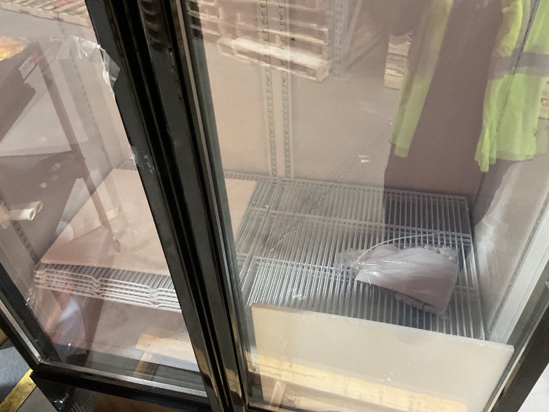 Photo 1 of **DIRT, SCRATCHES AND DENTS FROM TRANSPORT **BINGERMA Commercial Merchandiser Display Refrigerator 40 Cu.ft. with 2 Glass Doors ETL Drink Cooler Beverage Fridge for Bars,Restaurants, Convenience Stores, Supermarkets and Offices