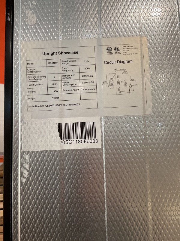 Photo 1 of **DIRT, SCRATCHES AND DENTS FROM TRANSPORT **BINGERMA Commercial Merchandiser Display Refrigerator 40 Cu.ft. with 2 Glass Doors ETL Drink Cooler Beverage Fridge for Bars,Restaurants, Convenience Stores, Supermarkets and Offices