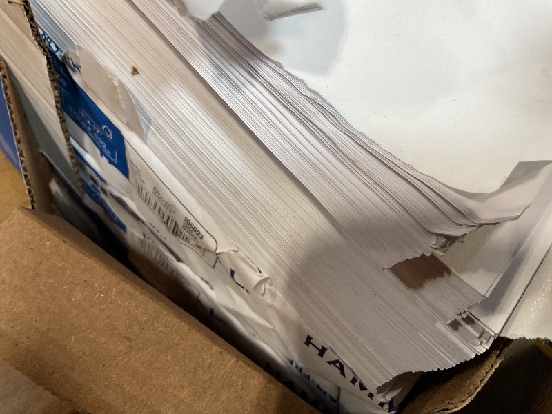 Photo 1 of **BEND DAMAGE ON ONE REAM**Hammermill Printer Paper, 20 lb Copy Paper, 11 x 17 - 5 Ream (2,500 Sheets) - 92 Bright, Made in the USA, 105023C