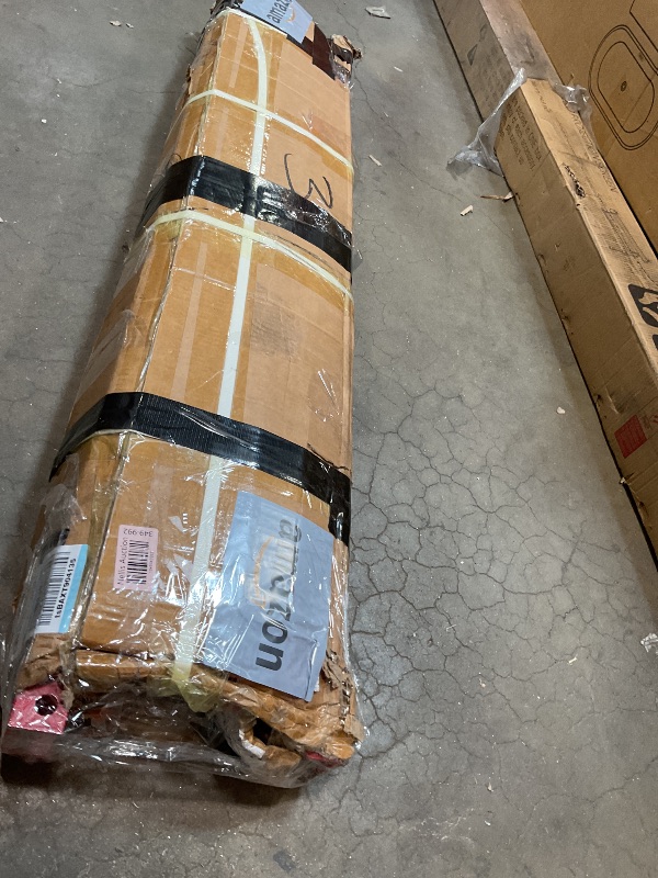 Photo 1 of **MINOR USE WEAR**12 Ton Hydraulic Shop Press, H-Frame, 8-Hold Adjustable Height, with Movable Plates and Dust Cover, for Garage or Professional Users, Red