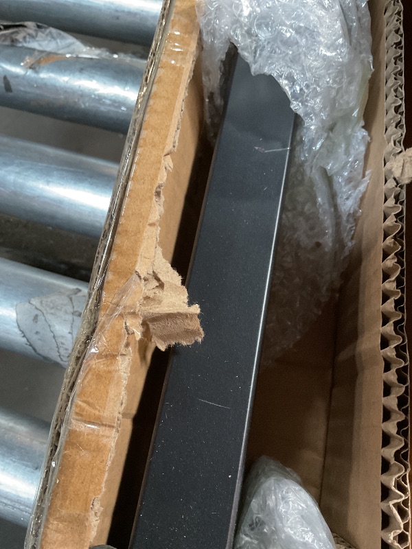 Photo 1 of 5FT Black Industrial Iron Hand Railing, Wall Support Handle for Indoor Stairs & Outdoor Decks, Non-Slip & Rust-Resistant