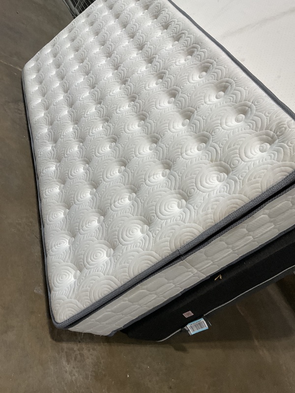Photo 1 of **DIRTY FROM TRANSPORT**Vesgantti Twin Mattress, 10 Inch Hybrid Twin Size Mattress in a Box, Single Bed Pillow Top Mattress, Foam and Pocket Coils Innerspring Mattresses, Pressure Relief, Medium Firm Feel