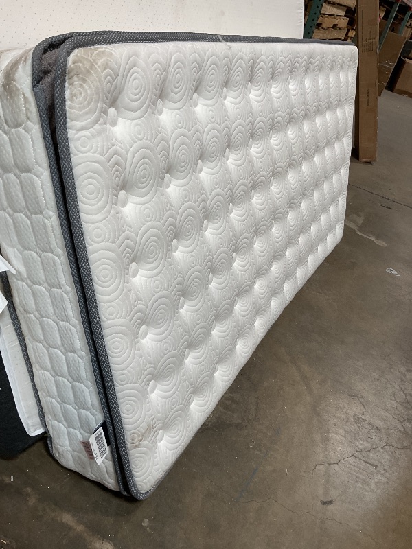 Photo 1 of **DIRTY FROM TRANSPORT**Vesgantti Twin Mattress, 10 Inch Hybrid Twin Size Mattress in a Box, Single Bed Pillow Top Mattress, Foam and Pocket Coils Innerspring Mattresses, Pressure Relief, Medium Firm Feel