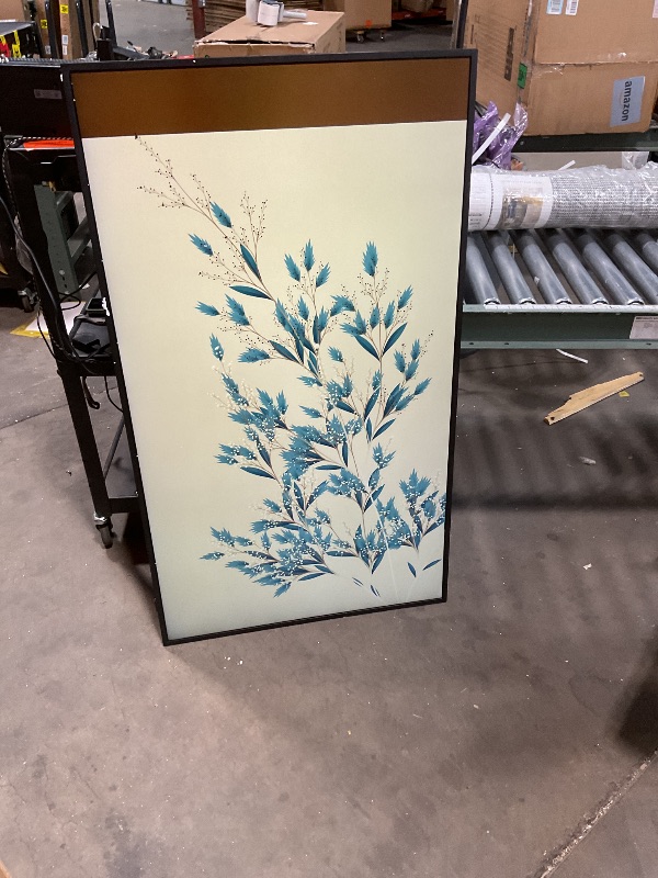 Photo 1 of **FUNCTIONS WITH STRIPE DOWN RIGHT SIDE**Samsung 55-Inch Class The Frame LS03F 4K QLED Smart TV (2025 Model) Modern Frame Design, NQ4 AI Gen2 Processor, Art Mode, Artful Picture Quality, Samsung Vision AI, Alexa Built-in