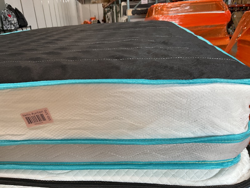 Photo 1 of **DIRTY FROM TRANSPORT **Linenspa 8 Inch Memory Foam and Spring Hybrid Mattress - Medium Firm Feel - Bed  Quality Comfort and Adaptive Support - Breathable - Cooling - Guest and Kids Bedroom - Full Size
