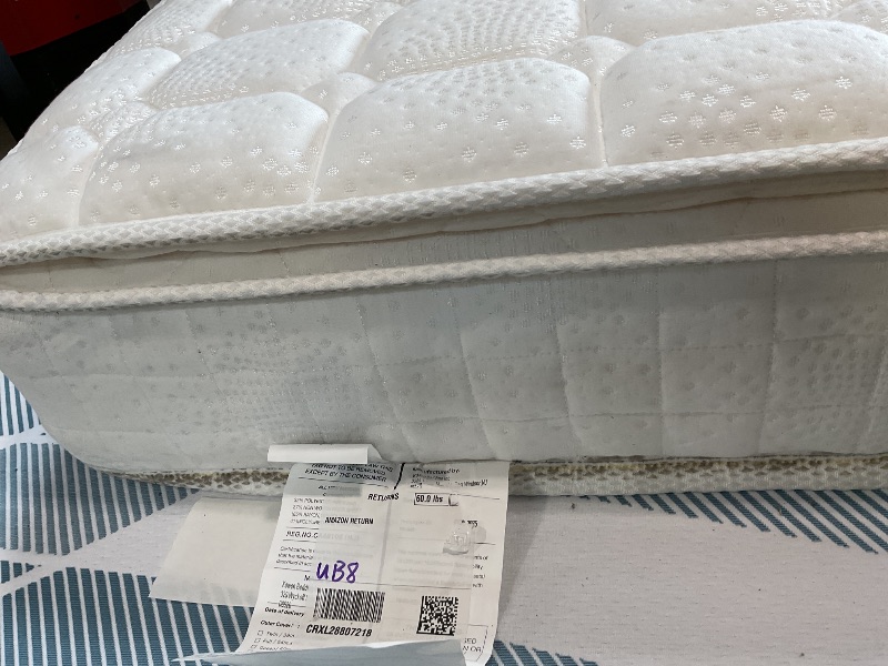 Photo 1 of **DIRTY FROM TRANSPORT **6/8/10/12 inch Gel Memory Foam Mattress for Cool Sleep & Pressure Relief, Medium Firm Mattresses CertiPUR-US Certified/Be/Pressure Relieving (8 in, Full)