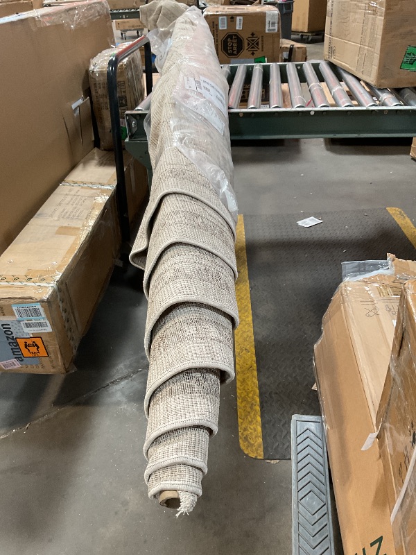 Photo 1 of **DIRTY FROM TRANSPORT **Loloi Magnolia Home by Joanna Gaines Pace Collection PAC-01 Natural/Stone 7'-10" x 10' Area Rug