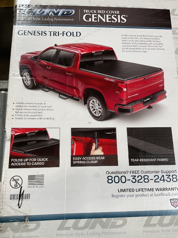 Photo 1 of 2015-2024 Ford F-150 5.5' Genesis Elite Roll-up Tonneau Cover